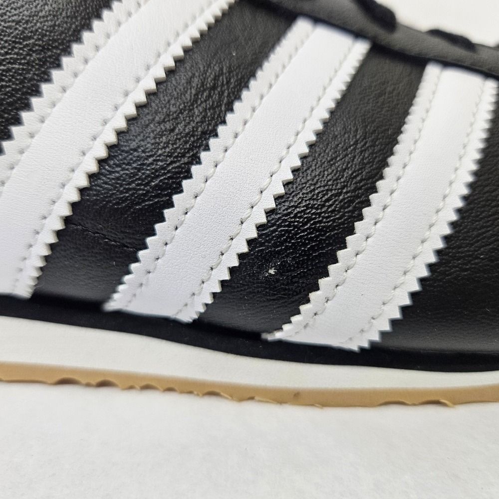 Adidas Italia 70s Leather Sneakers JS1324 Black White Gum Men'S Size 11 - Picture 7 of 10